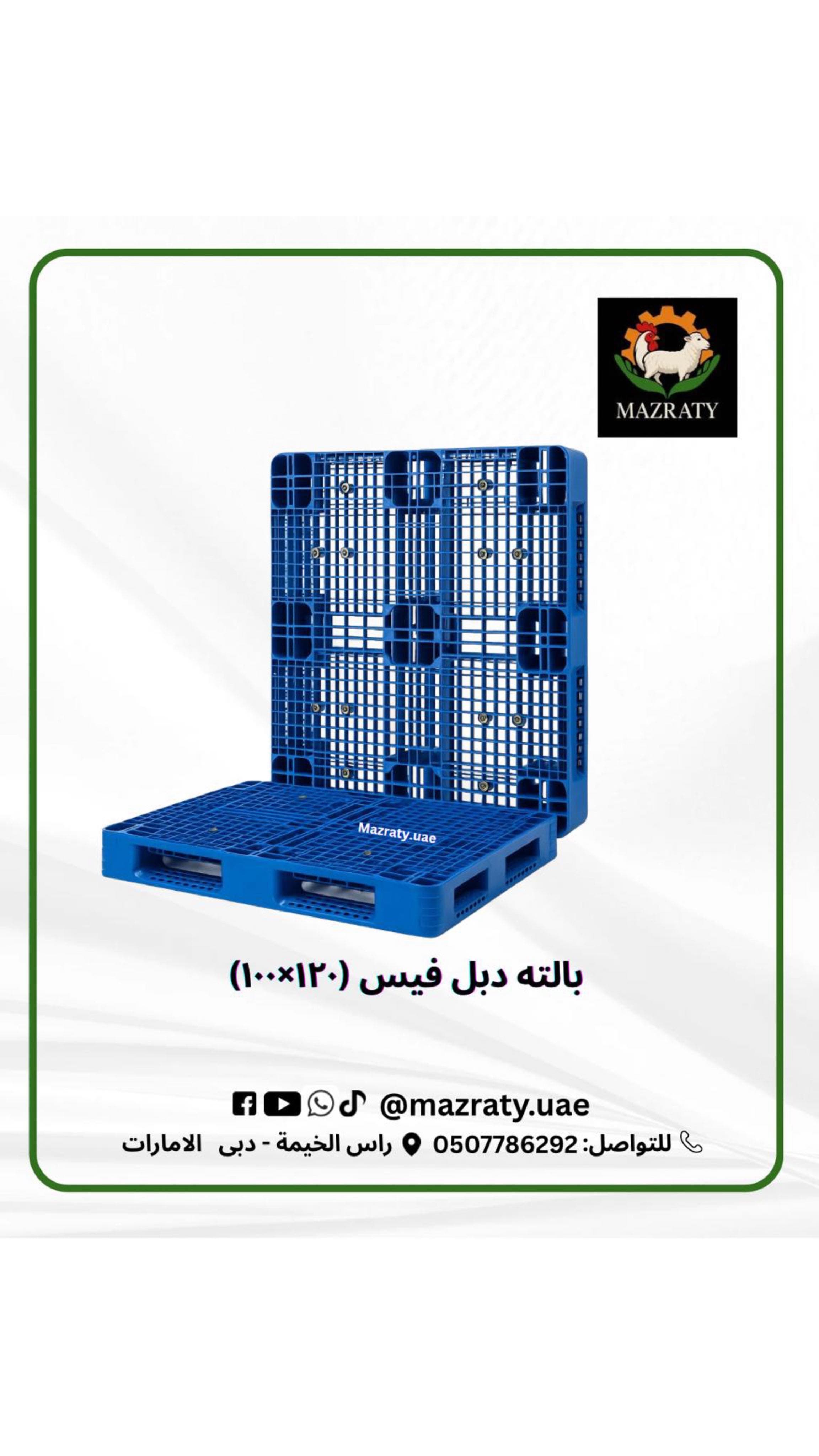 Double Face Pallet 120x100 cm